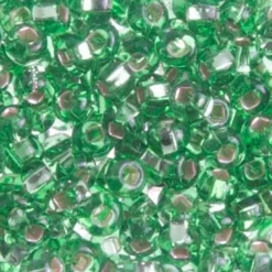 John Bead 6/0 Silver Lined Czech Glass Seed Beads, 22g
