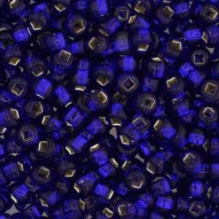 John Bead 6/0 Silver Lined Czech Glass Seed Beads, 22g
