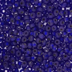 John Bead 6/0 Silver Lined Czech Glass Seed Beads, 22g