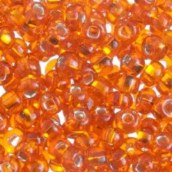 John Bead 6/0 Silver Lined Czech Glass Seed Beads, 22g