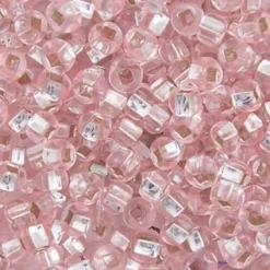 John Bead 6/0 Silver Lined Czech Glass Seed Beads, 22g