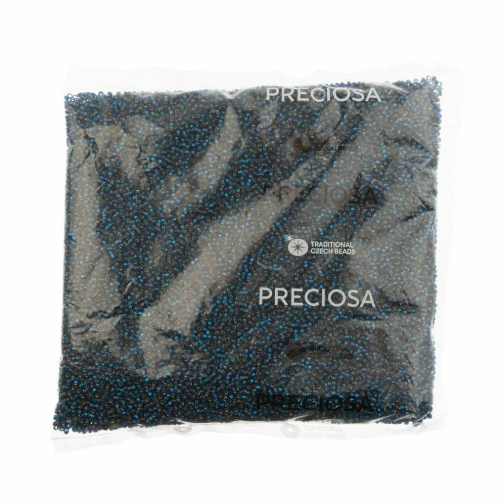 John Bead 11/0 Silver Lined Square Hole Czech Glass Seed Beads, 23g/250g