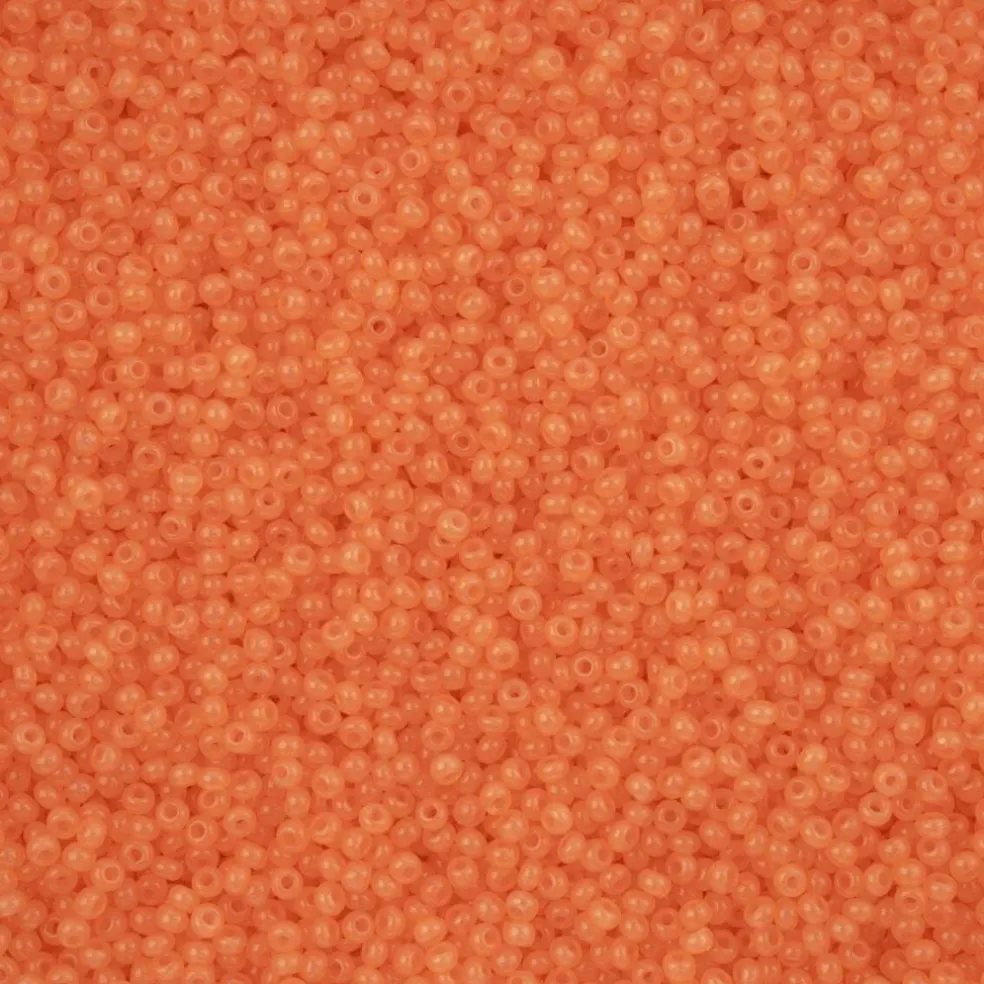 John Bead 11/0 Solgel Alabaster Czech Glass Seed Beads, 250g