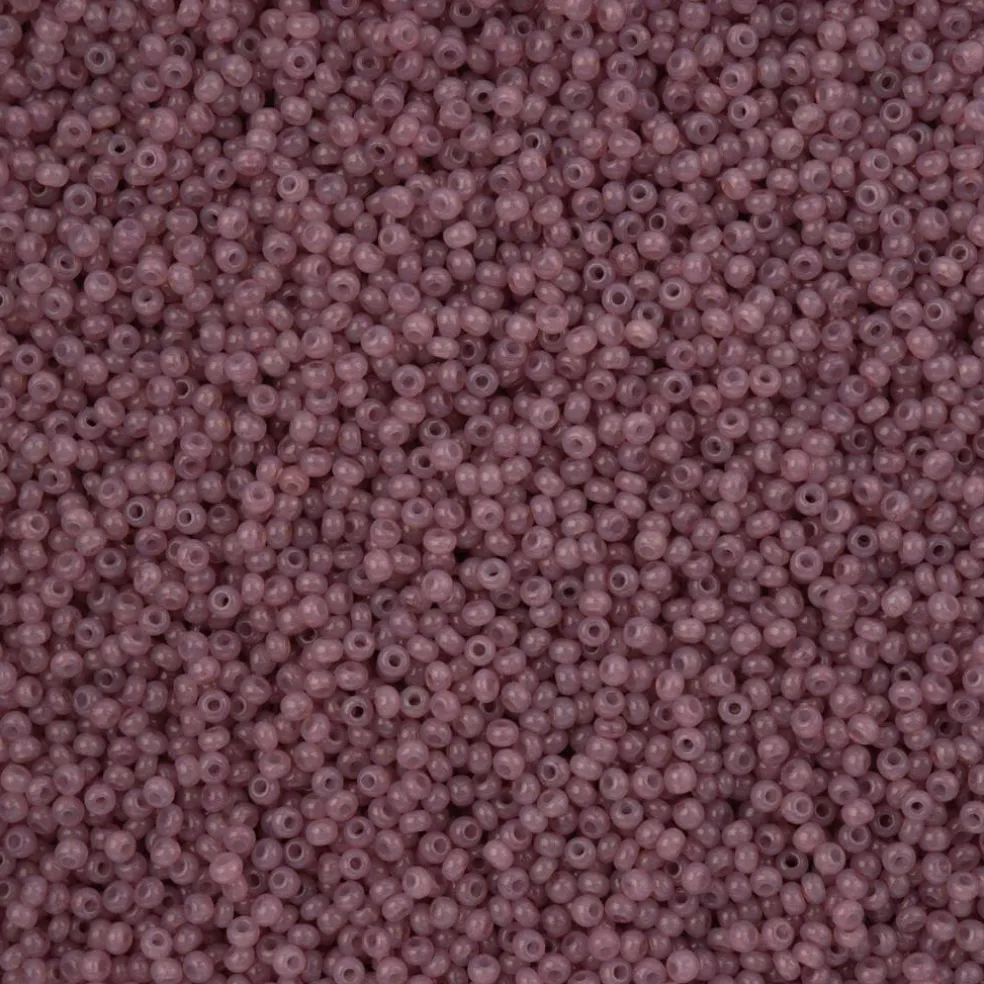 John Bead 11/0 Solgel Alabaster Czech Glass Seed Beads, 250g