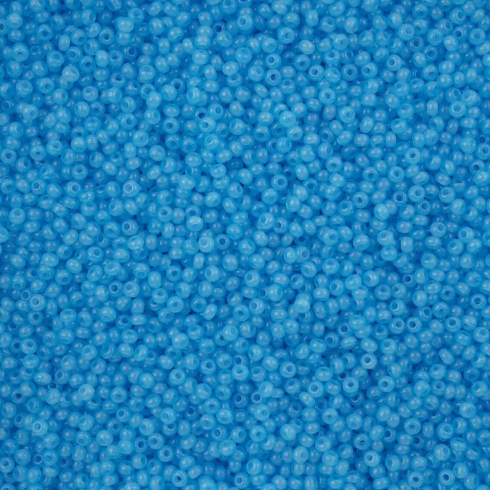 John Bead 11/0 Solgel Alabaster Czech Glass Seed Beads, 250g