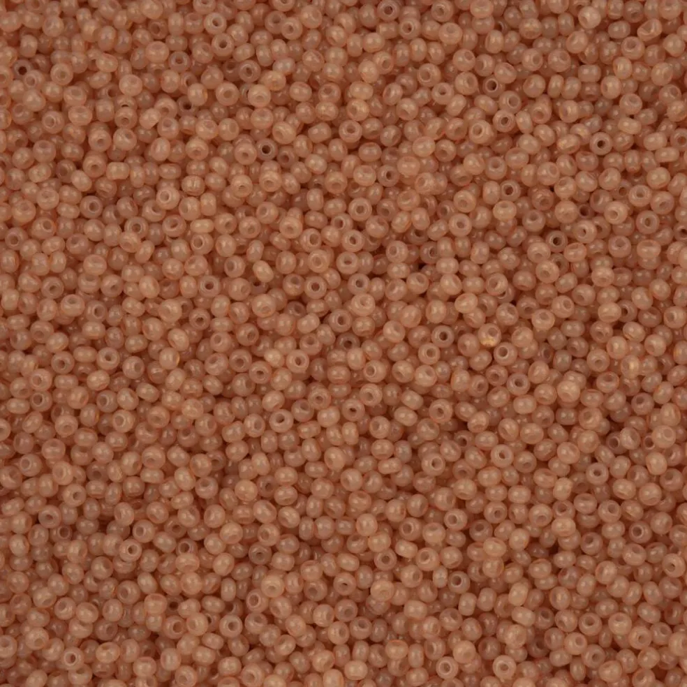 John Bead 11/0 Solgel Alabaster Czech Glass Seed Beads, 250g
