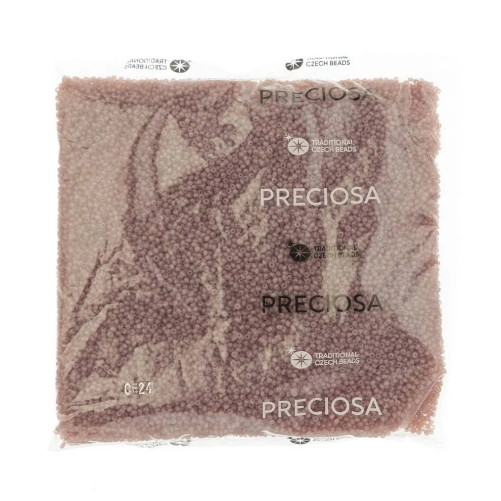 John Bead 11/0 Solgel Alabaster Czech Glass Seed Beads, 250g