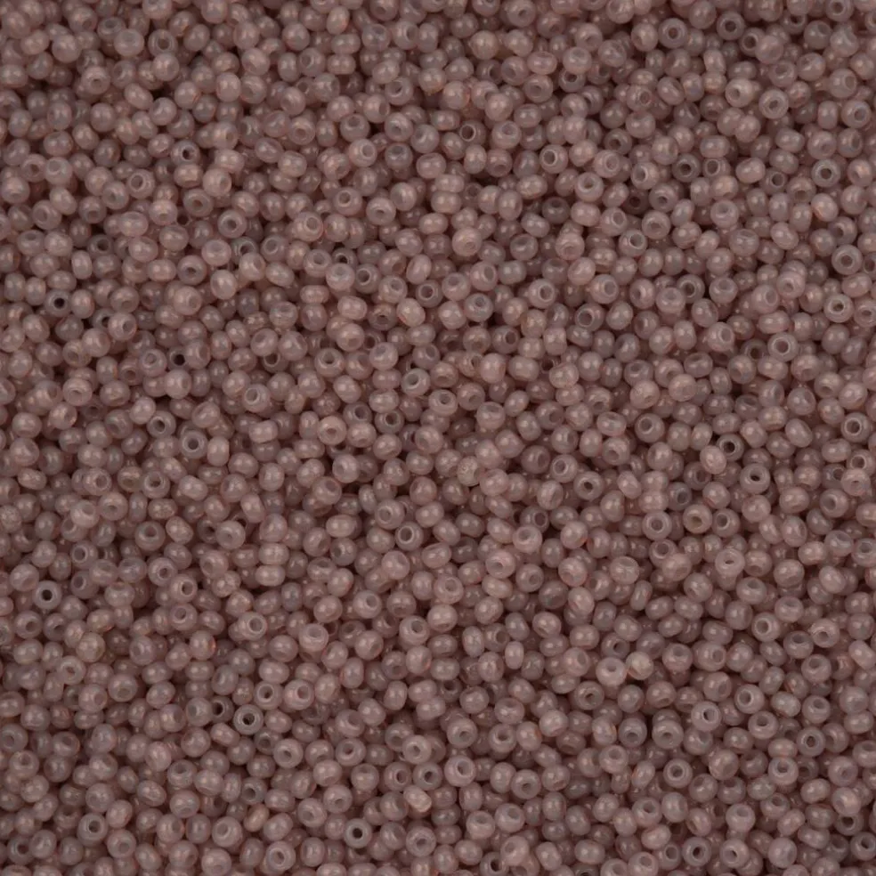 John Bead 11/0 Solgel Alabaster Czech Glass Seed Beads, 250g