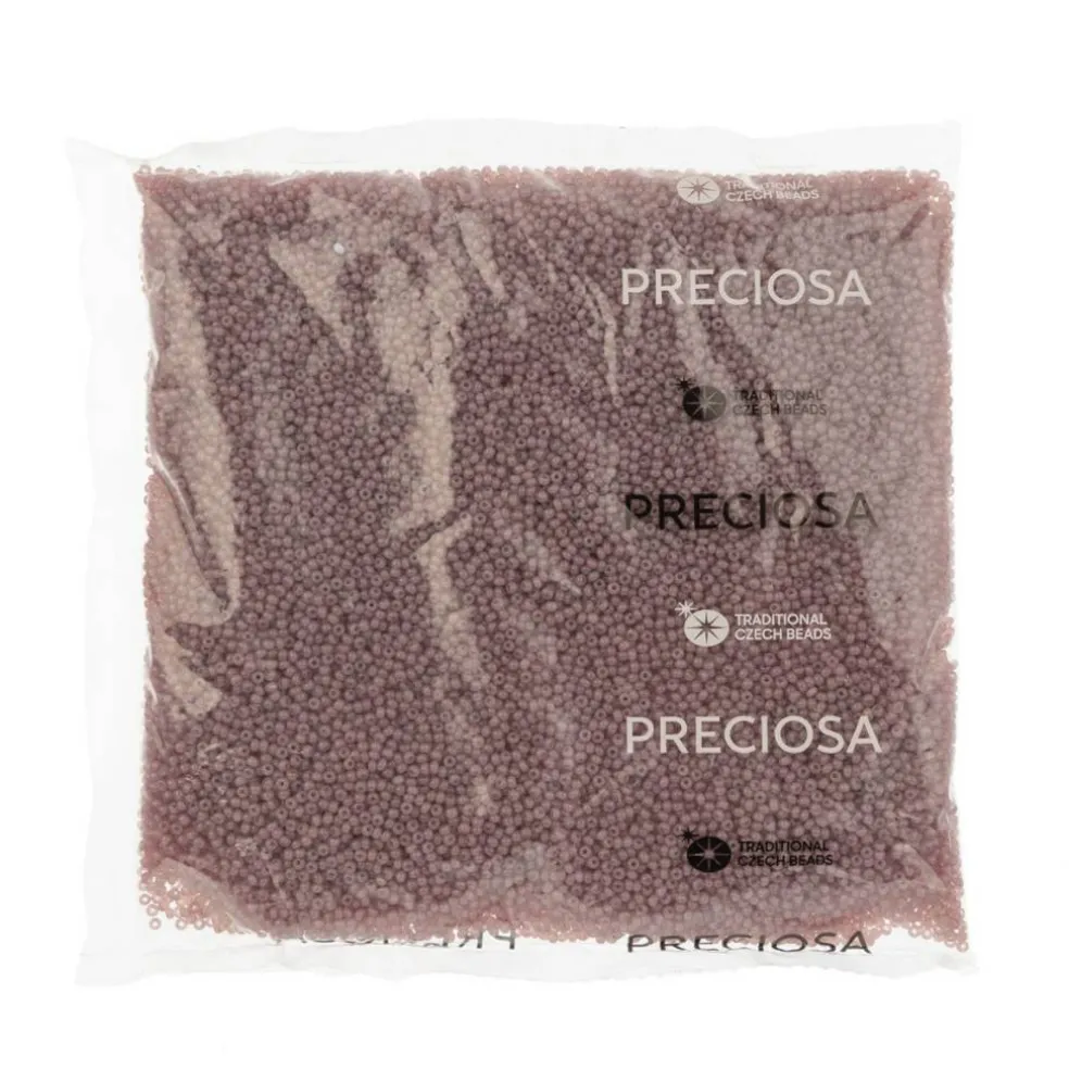 John Bead 11/0 Solgel Alabaster Czech Glass Seed Beads, 250g