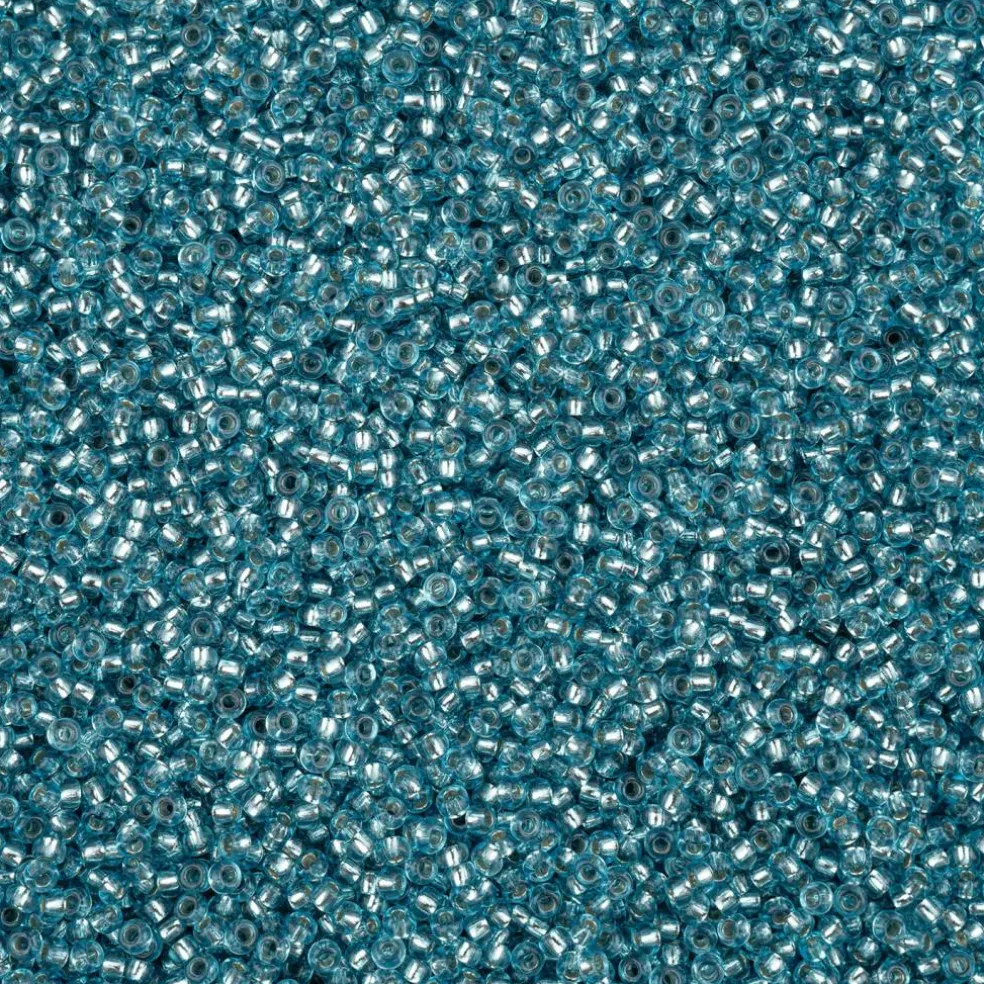John Bead 11/0 Solgel Silver Lined Czech Glass Seed Beads, 23g/500g
