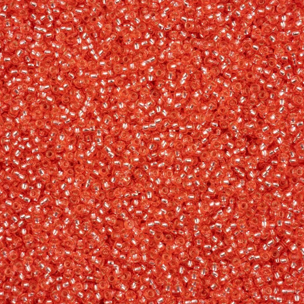 John Bead 11/0 Solgel Silver Lined Czech Glass Seed Beads, 23g/500g