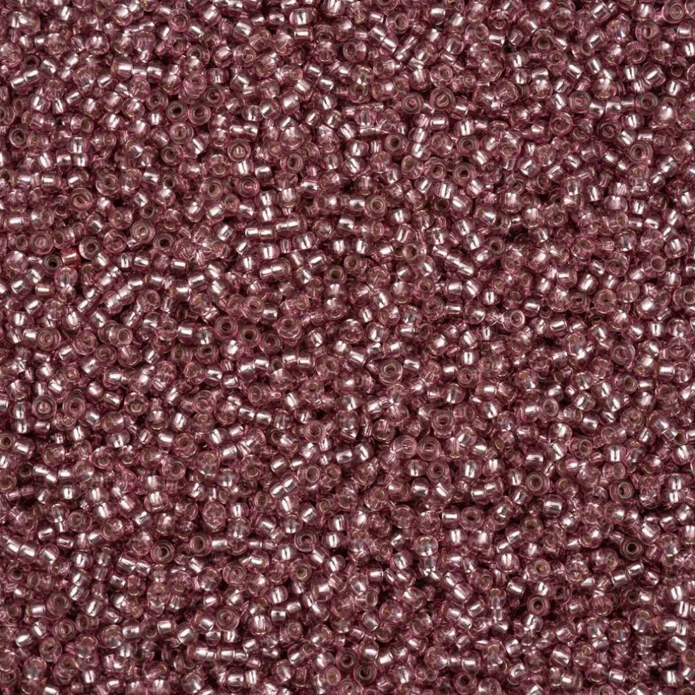 John Bead 11/0 Solgel Silver Lined Czech Glass Seed Beads, 23g/500g