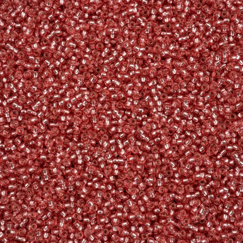 John Bead 11/0 Solgel Silver Lined Czech Glass Seed Beads, 23g/500g