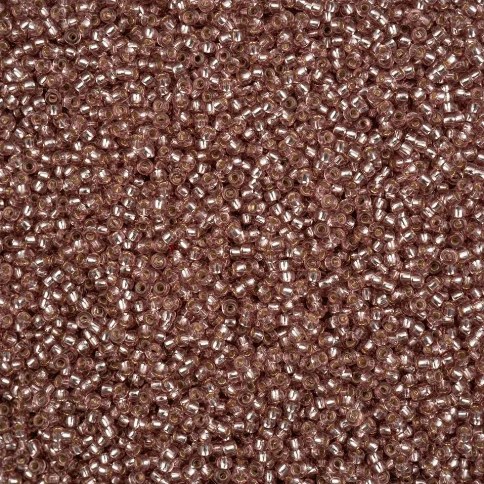 John Bead 11/0 Solgel Silver Lined Czech Glass Seed Beads, 23g/500g