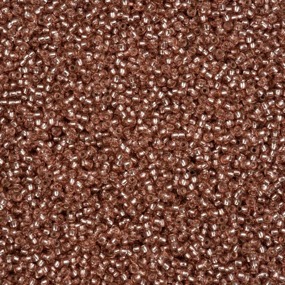John Bead 11/0 Solgel Silver Lined Czech Glass Seed Beads, 23g/500g