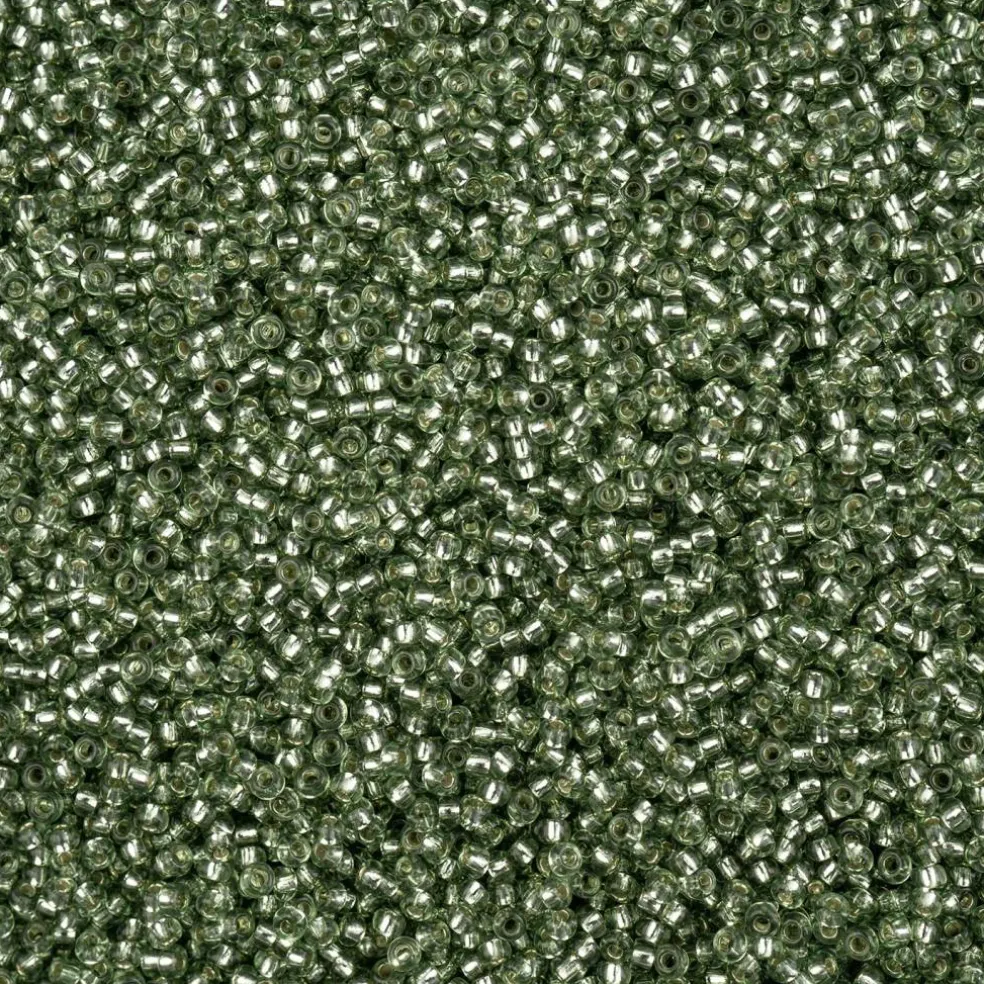 John Bead 11/0 Solgel Silver Lined Czech Glass Seed Beads, 23g/500g