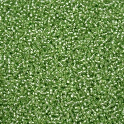 John Bead 11/0 Solgel Silver Lined Czech Glass Seed Beads, 23g/500g