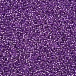 John Bead 11/0 Solgel Silver Lined Czech Glass Seed Beads, 23g/500g