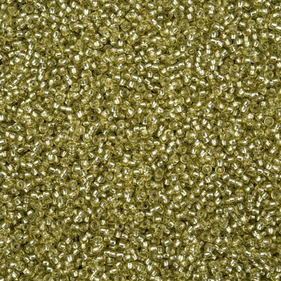 John Bead 11/0 Solgel Silver Lined Czech Glass Seed Beads, 23g/500g