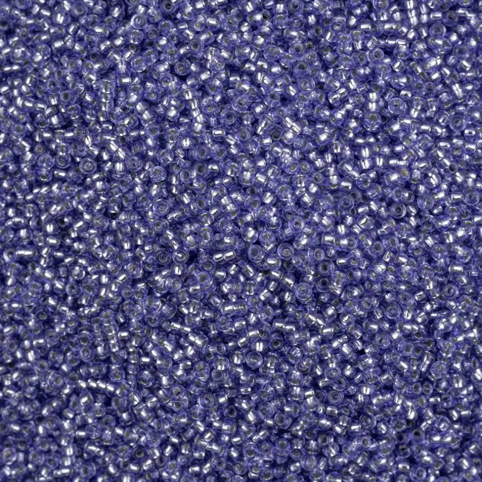 John Bead 11/0 Solgel Silver Lined Czech Glass Seed Beads, 23g/500g