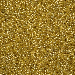 John Bead 11/0 Solgel Silver Lined Czech Glass Seed Beads, 23g/500g