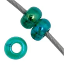 John Bead 11/0 Transparent Finish Czech Glass Seed Beads, 23g/24g