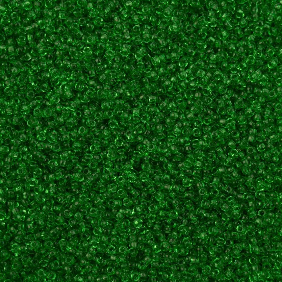 John Bead 11/0 Transparent Finish Czech Glass Seed Beads, 23g/24g