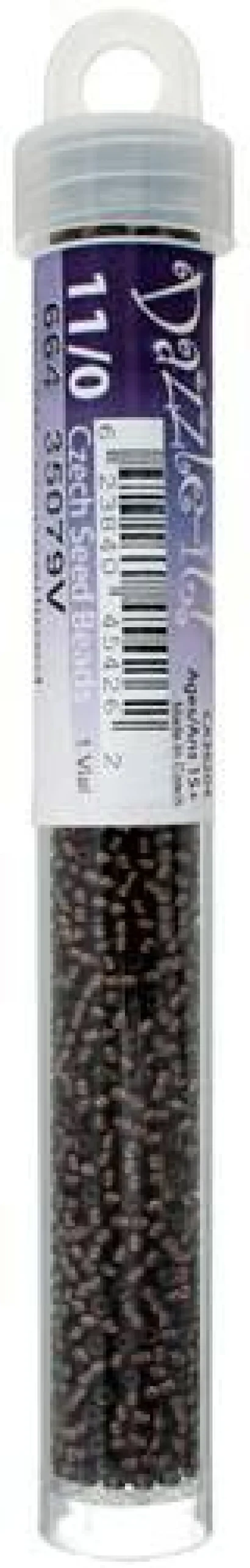 John Bead 11/0 Transparent Finish Czech Glass Seed Beads, 23g/24g