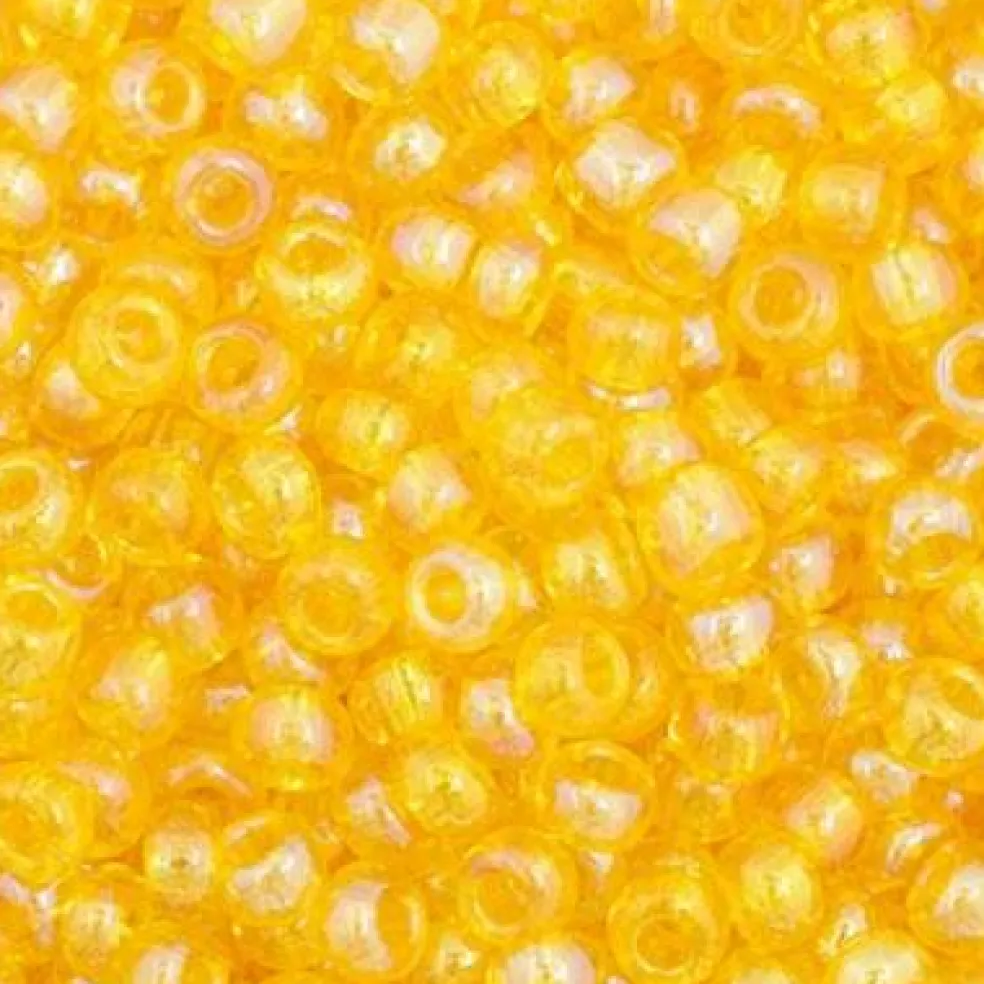 John Bead 11/0 Transparent Finish Czech Glass Seed Beads, 23g/24g