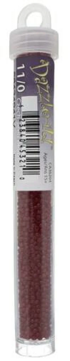 John Bead 11/0 Transparent Finish Czech Glass Seed Beads, 23g/24g
