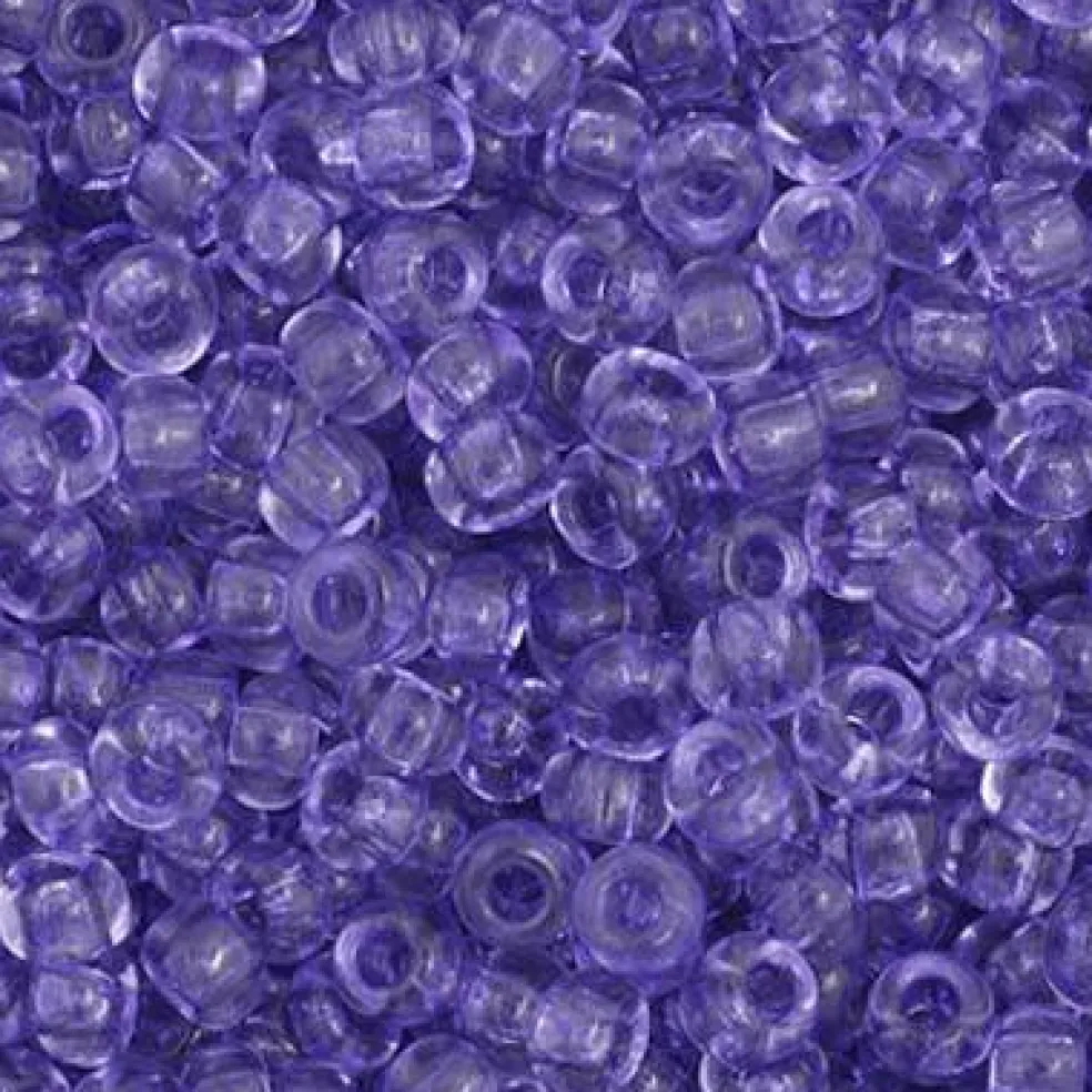 John Bead 11/0 Transparent Finish Czech Glass Seed Beads, 23g/24g