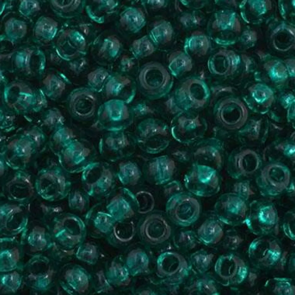John Bead 11/0 Transparent Finish Czech Glass Seed Beads, 23g/24g