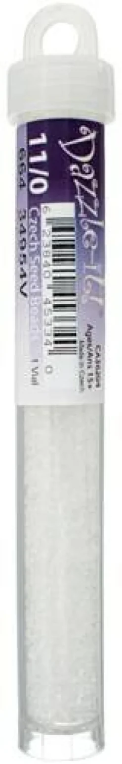 John Bead 11/0 Transparent Finish Czech Glass Seed Beads, 23g/24g