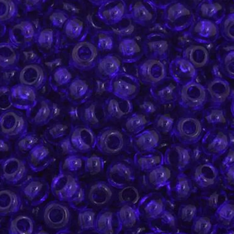 John Bead 11/0 Transparent Finish Czech Glass Seed Beads, 23g/24g