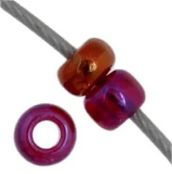 John Bead 11/0 Transparent Finish Czech Glass Seed Beads, 23g/24g
