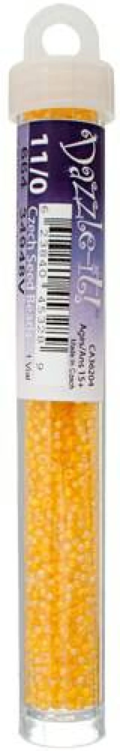 John Bead 11/0 Transparent Finish Czech Glass Seed Beads, 23g/24g