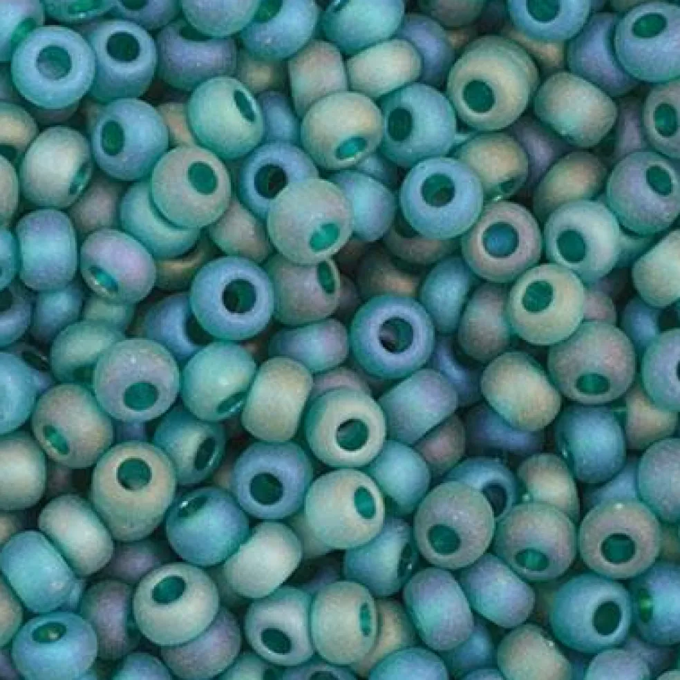 John Bead 11/0 Transparent Finish Czech Glass Seed Beads, 23g/24g