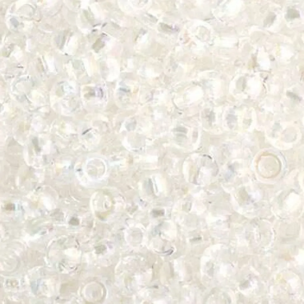 John Bead 11/0 Transparent Finish Czech Glass Seed Beads, 23g/24g