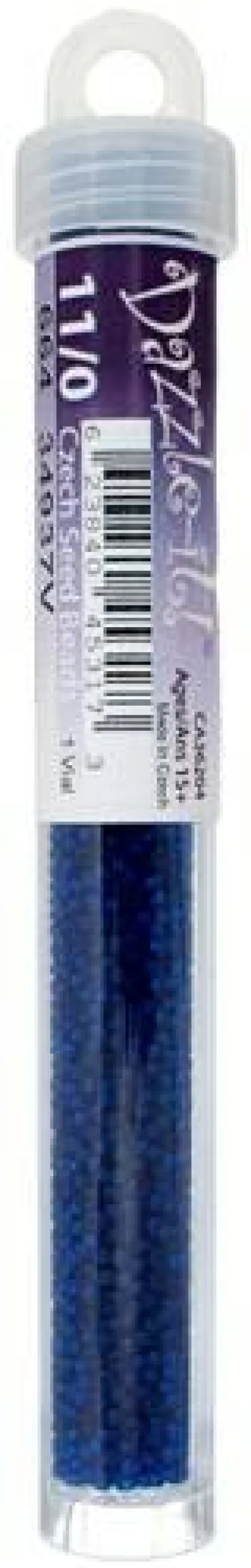 John Bead 11/0 Transparent Finish Czech Glass Seed Beads, 23g/24g