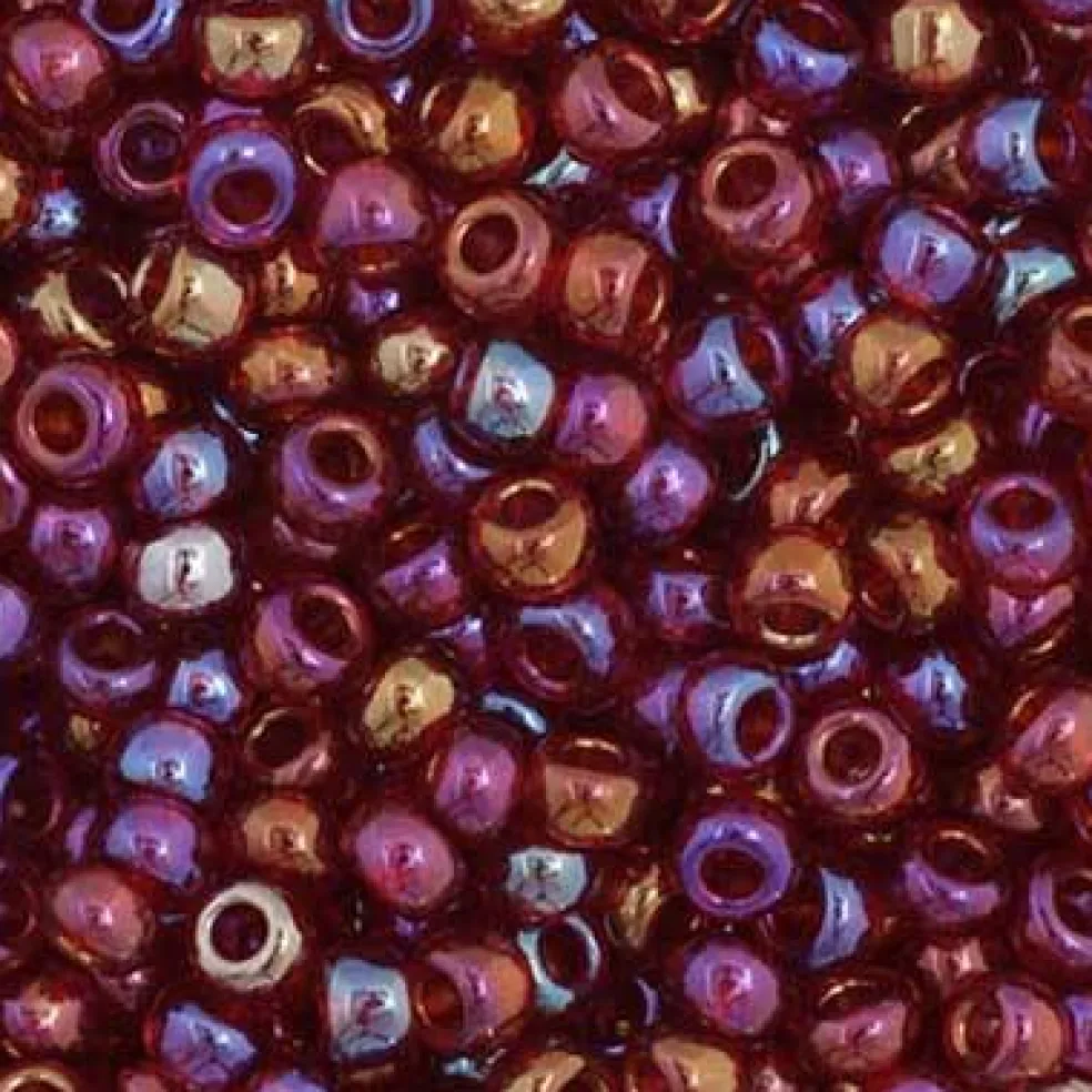 John Bead 11/0 Transparent Finish Czech Glass Seed Beads, 23g/24g