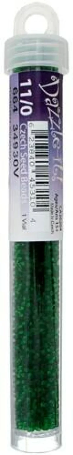 John Bead 11/0 Transparent Finish Czech Glass Seed Beads, 23g/24g
