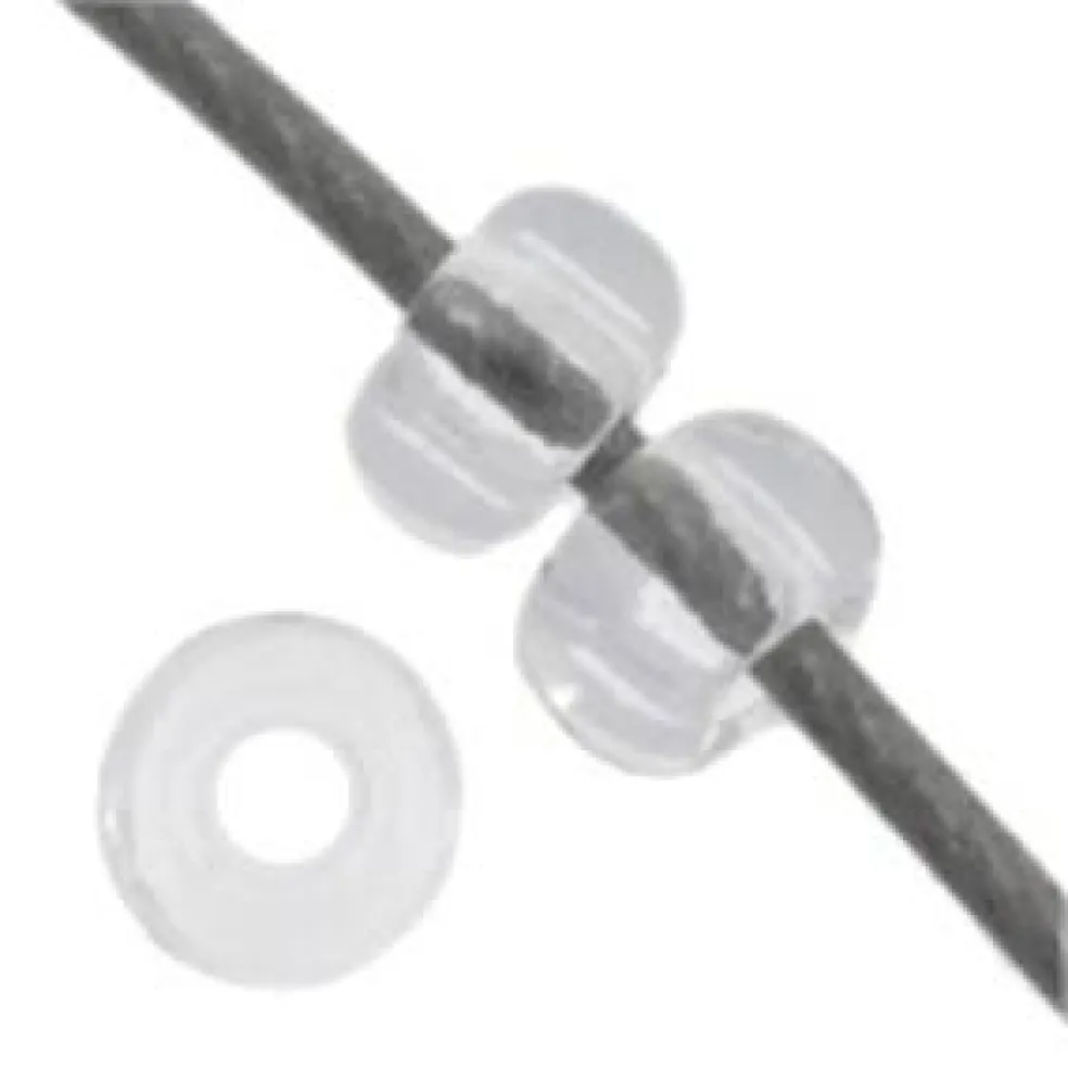 John Bead 11/0 Transparent Finish Czech Glass Seed Beads, 23g/24g
