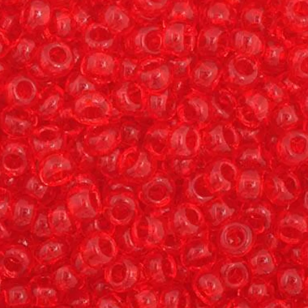 John Bead 11/0 Transparent Finish Czech Glass Seed Beads, 23g/24g