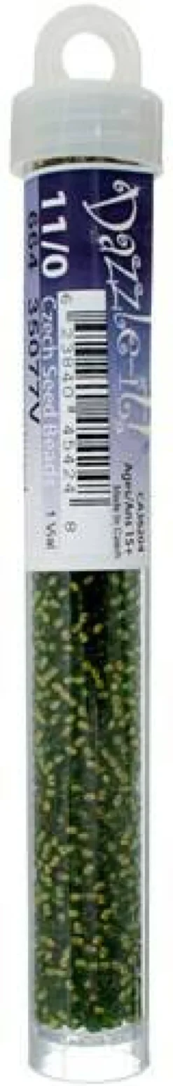 John Bead 11/0 Transparent Finish Czech Glass Seed Beads, 23g/24g