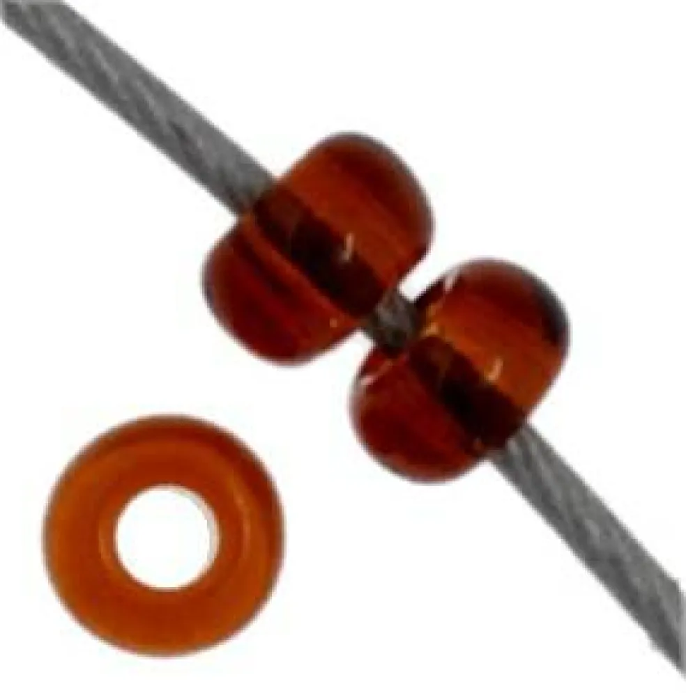 John Bead 11/0 Transparent Finish Czech Glass Seed Beads, 23g/24g