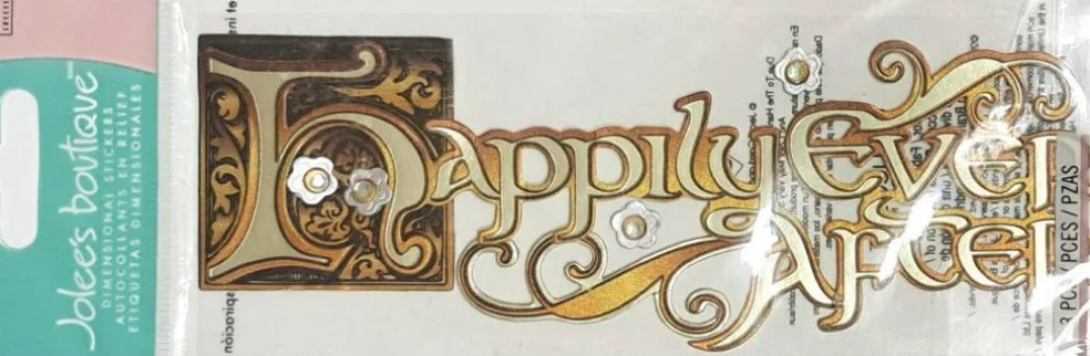 Jolee's Boutique Happily Ever After Dimensional Stickers