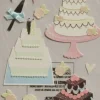 Jolee's Boutique Wedding Cake Dimensional Stickers