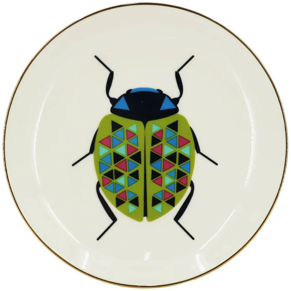 Jonathan Adler x Michaels 6" Beetle Ceramic Plate