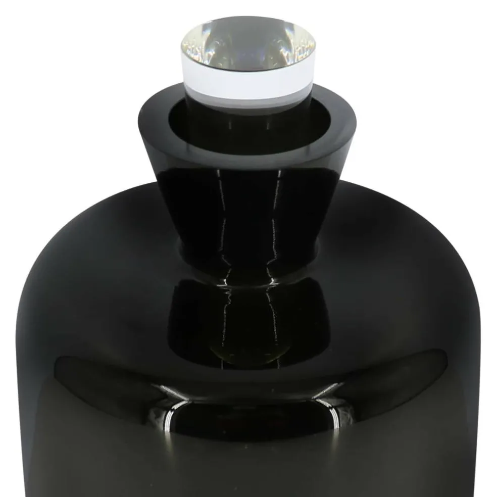 Jonathan Adler x Michaels 9.75" Black Glass Bottle