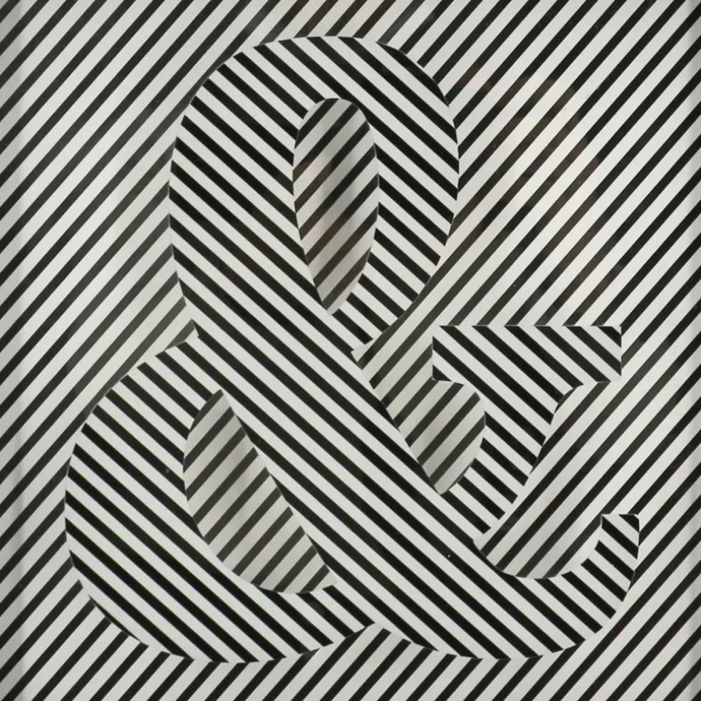 Jonathan Adler x Michaels 10.25" Black & White Ampersand Symbol Wall Art